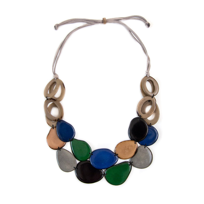 Charcoal/Royal Blue/Forest Green