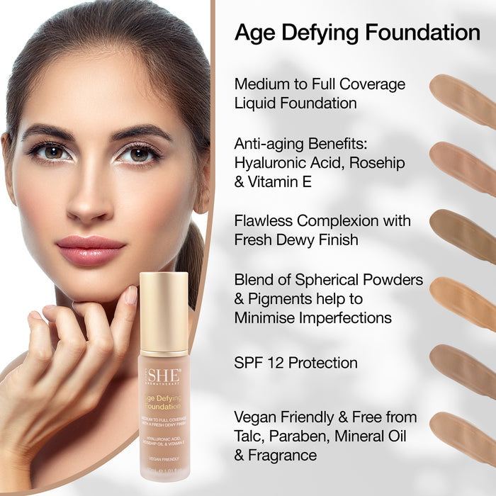 Age Defying Foundation - Natural Beige