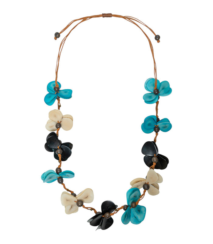 Turquoise/Ivory/Onyx Black