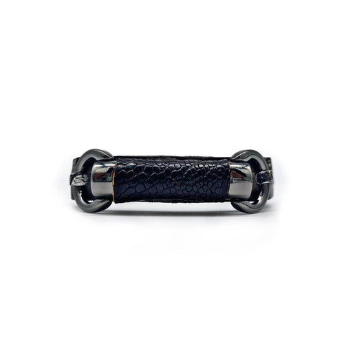 Alligator Argenté Rustic Bracelet - Sobék