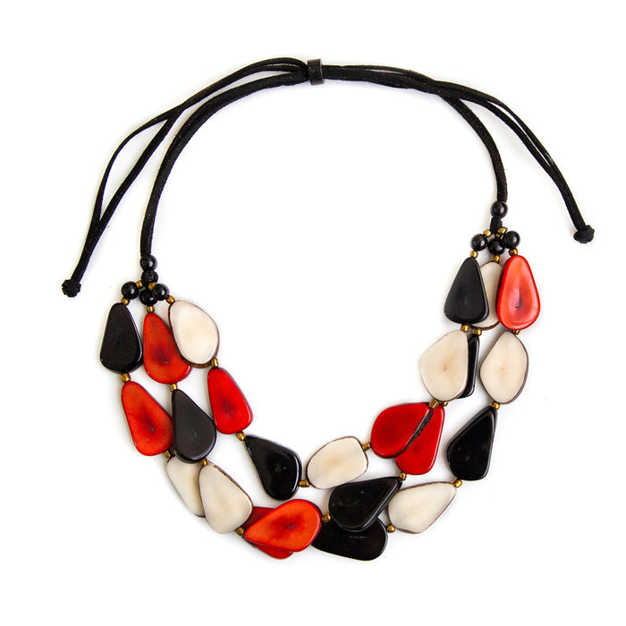 Red/Black/Ivory