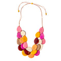 Mustard Yellow/Pink/Burgundy