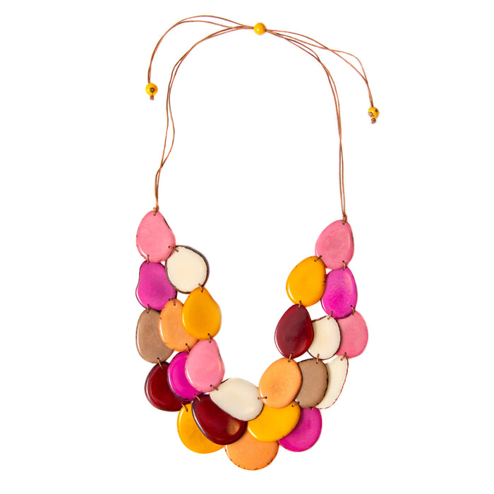 Mustard Yellow/Pink/Burgundy