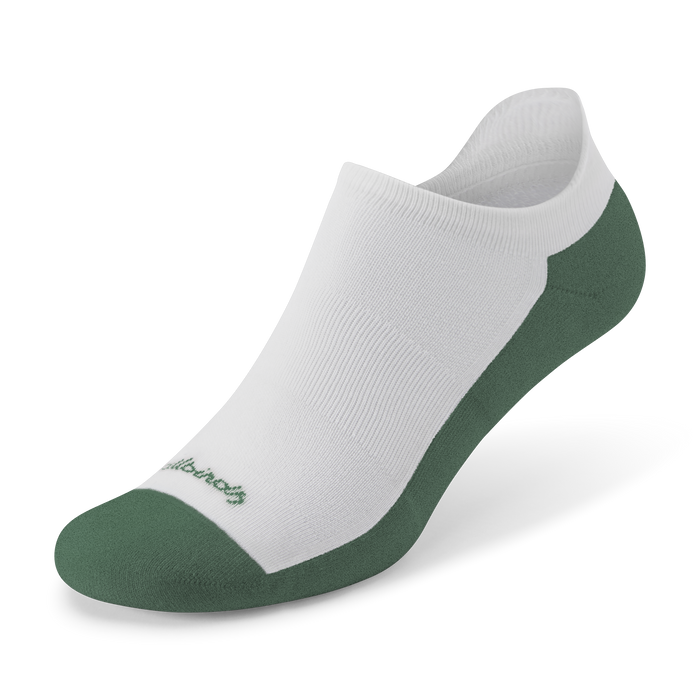 Anytime Ankle Sock - Blizzard (Verdant Green Sole)