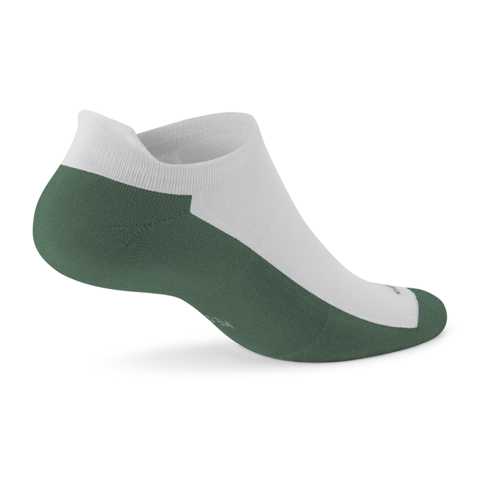 Anytime Ankle Sock - Blizzard (Verdant Green Sole)