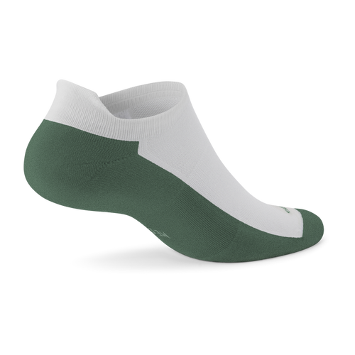Anytime Ankle Sock - Blizzard (Verdant Green Sole)