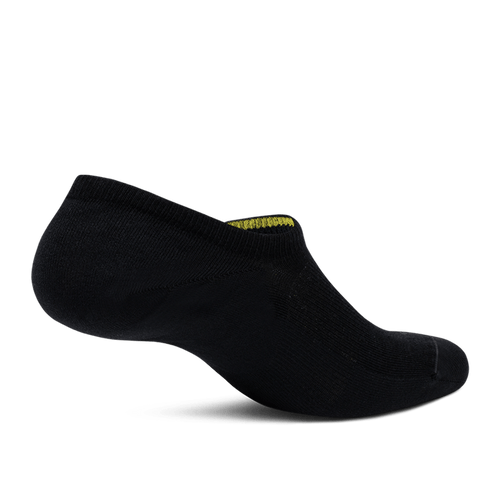 Anytime No Show Sock - Natural Black