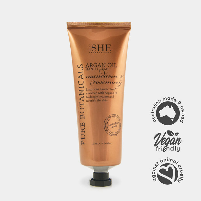 Argan Oil Hand Creme - Mandarin & Rosemary