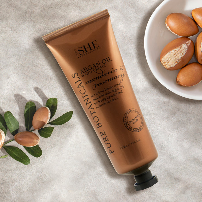 Argan Oil Hand Creme - Mandarin & Rosemary