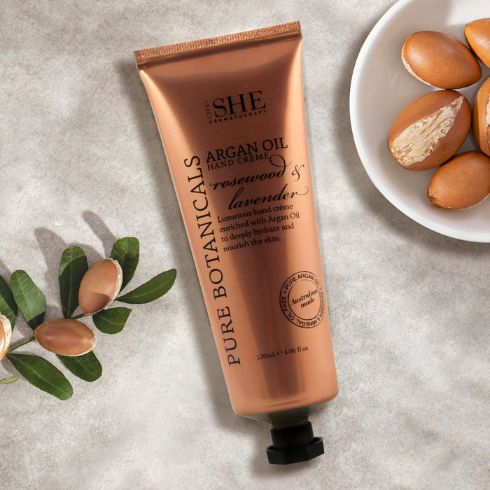 Argan Oil Hand Creme - Rosewood & Lavender