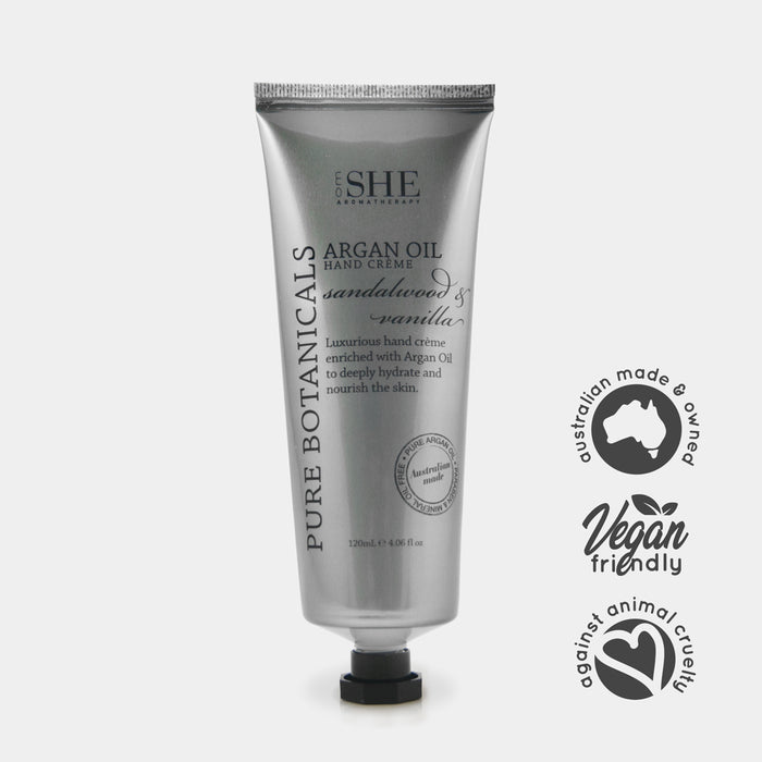 Argan Oil Hand Creme - Sandalwood & Vanilla