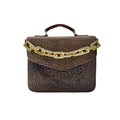 Artisanal Fiore Floral Leather Purse - Sobék