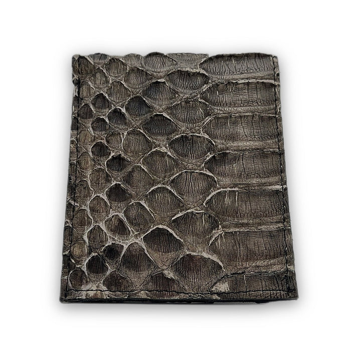 Ash Grey Snakeskin Men's Wallet - Sobék