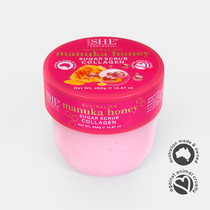 Australian Manuka Honey Body Scrub - COLLAGEN