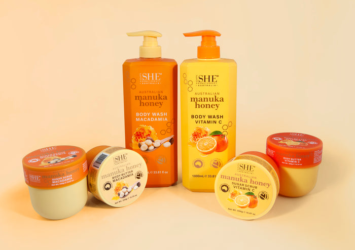 Australian Manuka Honey Body Wash - VITAMIN C