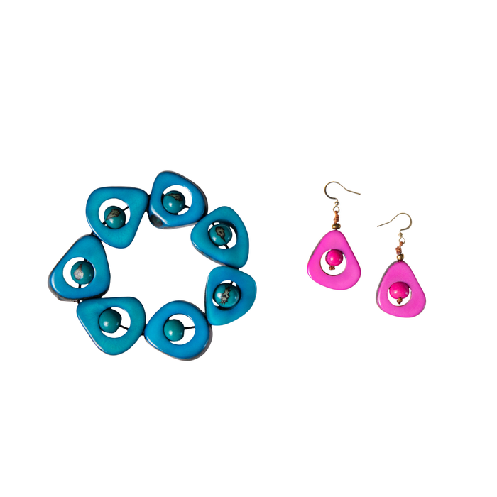 Fuchsia / Turquoise