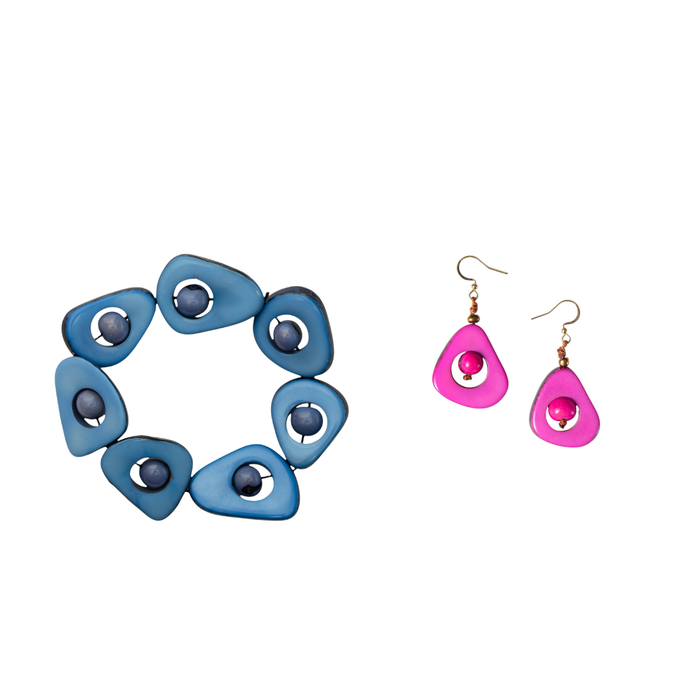 Fuchsia / Biscayne Bay Blue