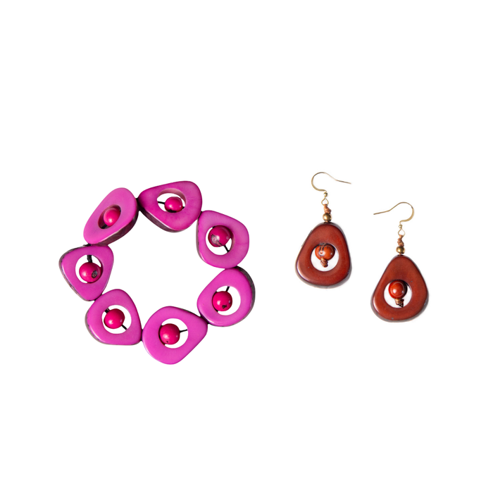 Chestnut / Fuchsia