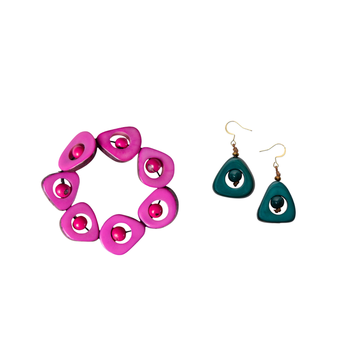 Teal / Fuchsia