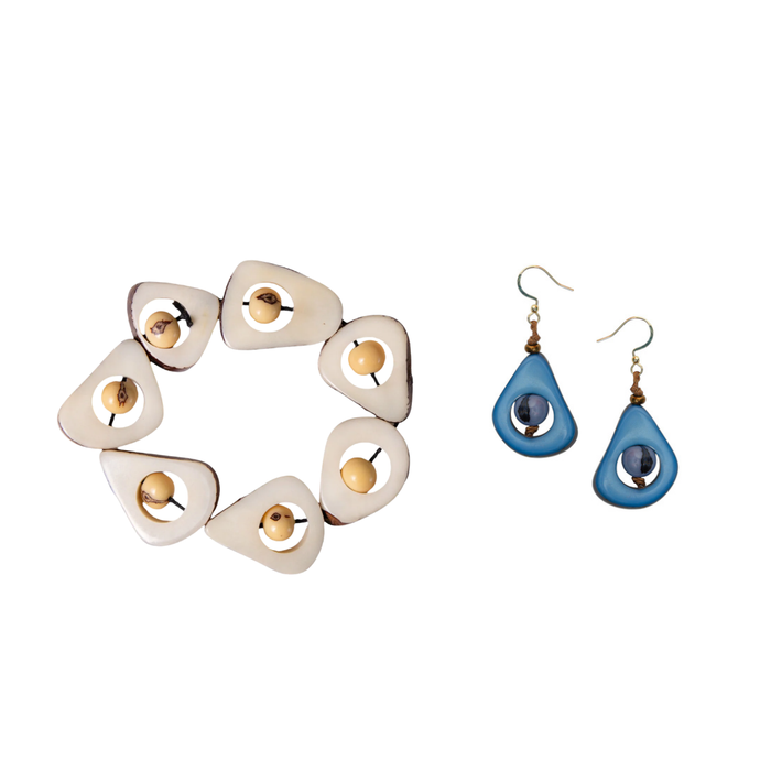 Biscayne Bay Blue / Ivory