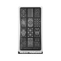 BN06 Messy Mansion Nail Stamping Plate
