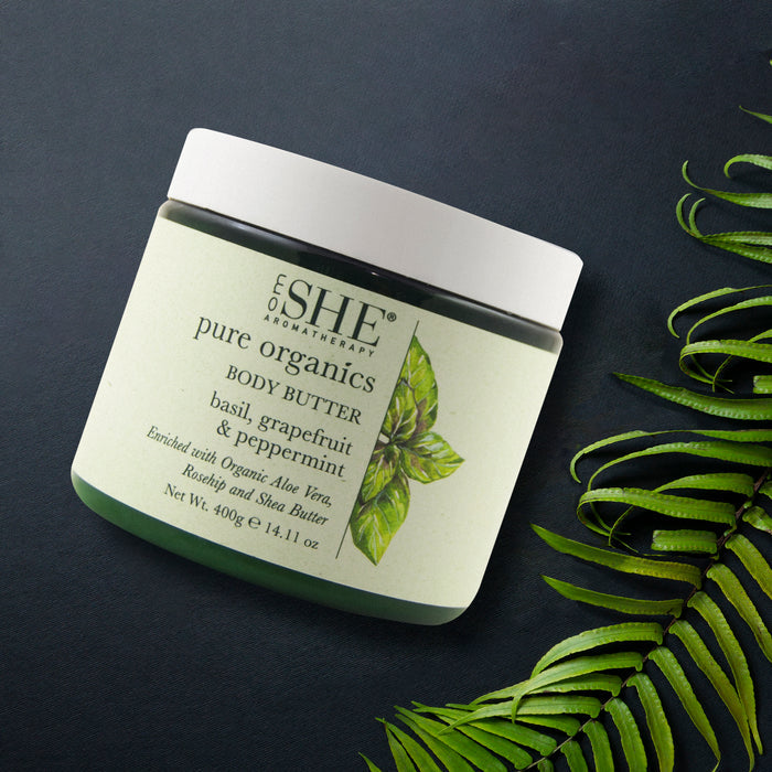 Body Butter - Basil, Grapefruit & Peppermint