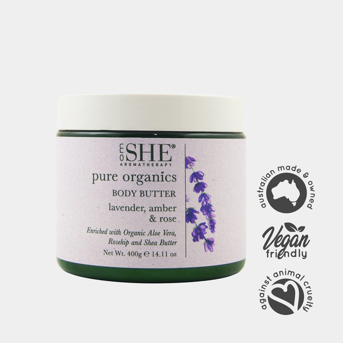 Body Butter - Lavender, Amber & Rose