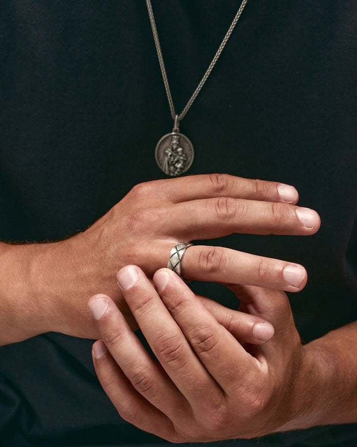 BREUK silver ring