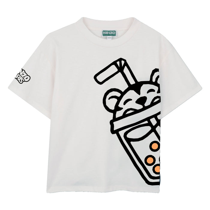 KENZOBubble Tiger Logo T-Shirt3617165806742SAVANNA