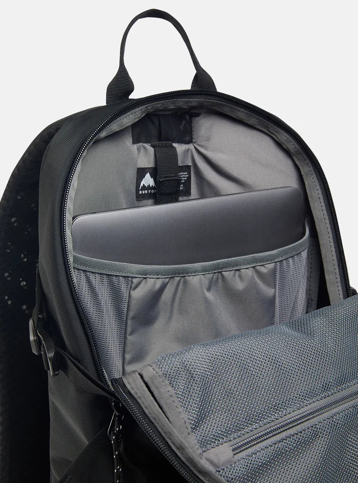 Burton Day Hiker 22L Backpack True Black steves snow store wollongong