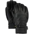 Burton Mens Gondy Gore-Tex Leather Glove True Black steves snow store wollongong