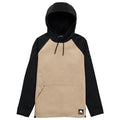 Burton Womens Crown Weatherproof Pullover Fleece Summit Taupe/Black Steves Snow Store Wollongong