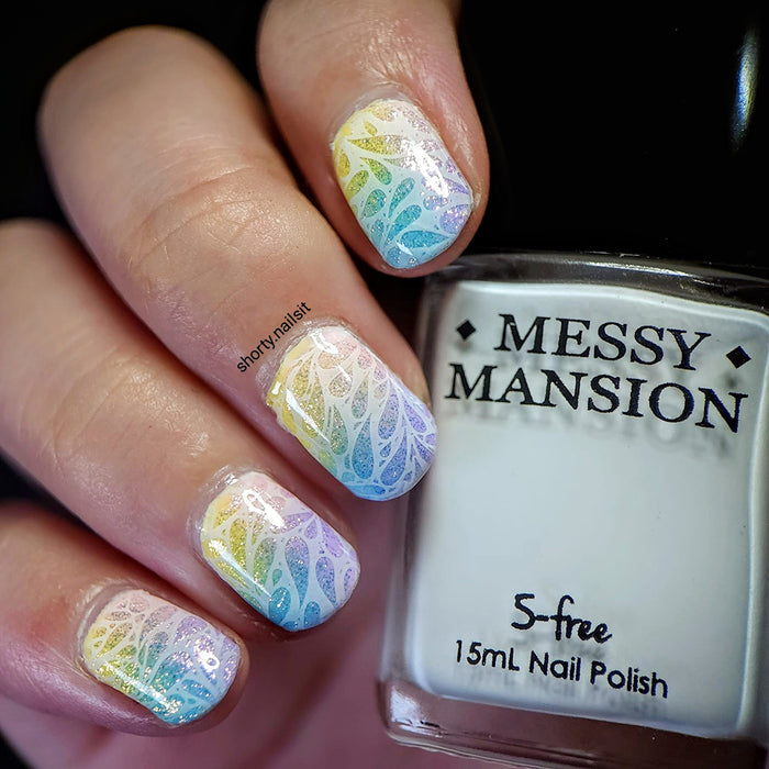 Chalk -  White Nail Stamping Polish
