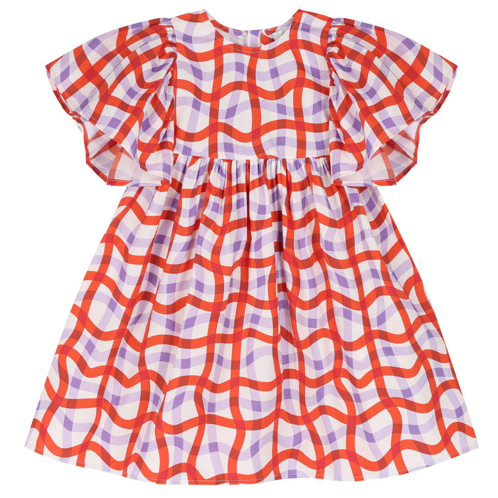 Stella McCartneyChecked Pleated Dress8055178746658SAVANNA