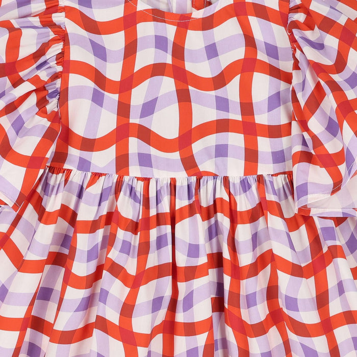 Stella McCartneyChecked Pleated Dress8055178746658SAVANNA