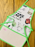 Children's Farm Animals Apron