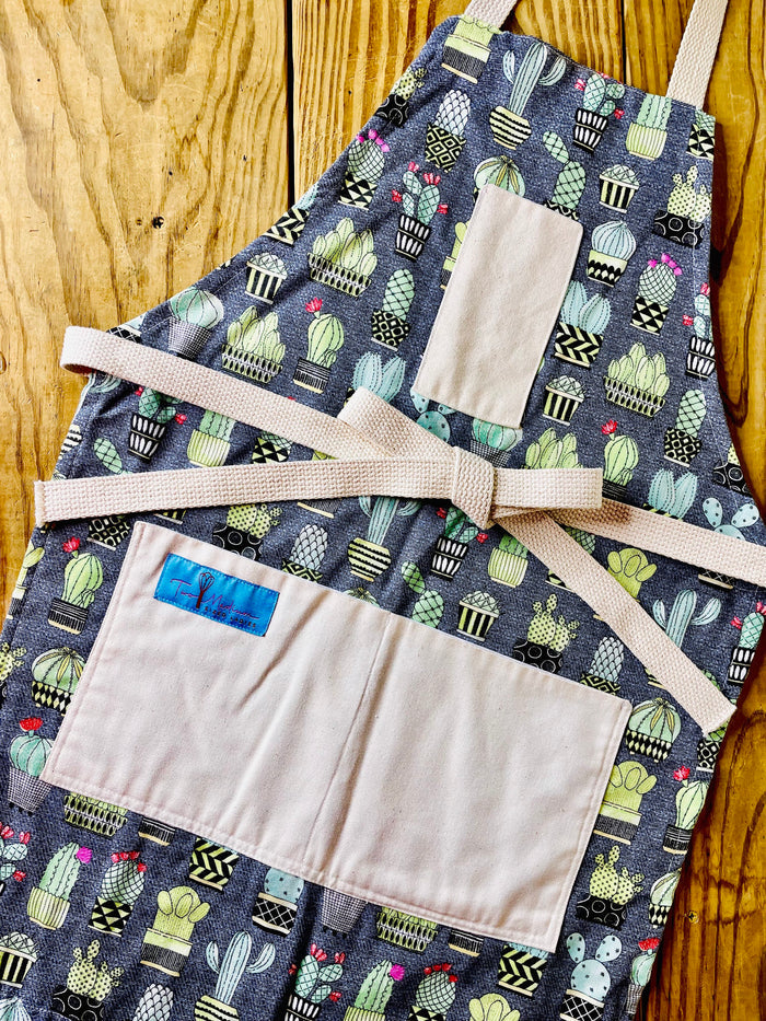 Amanda Bright Designs southwest horse crippler varieties southwest Arizona cactus apron Chloe