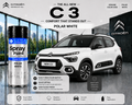Citroen C3 Polar White Touch Up Spray Paint – OEM Color Match