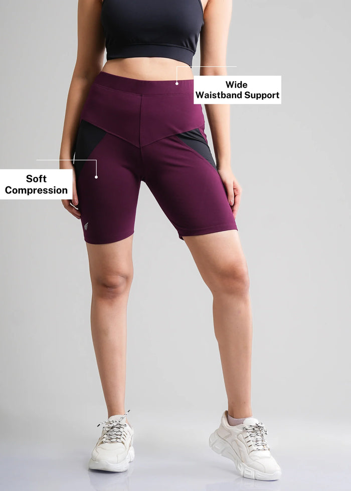 CITYLINE Stripe Compression Shorts