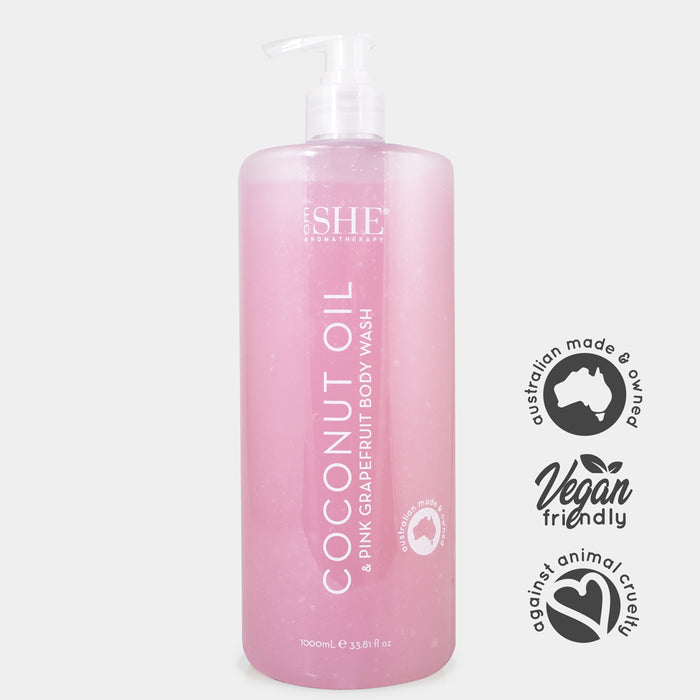 Coconut Oil Body Wash - Coconut Oil & Pink Grapefruit