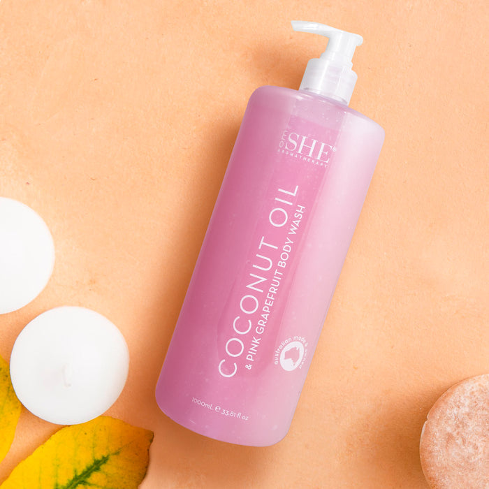 Coconut Oil Body Wash - Coconut Oil & Pink Grapefruit