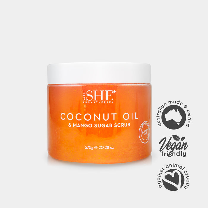 Coconut Oil Sugar Scrub - Mango