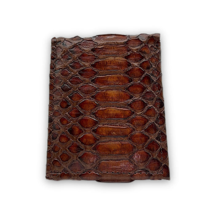 Cognac Python Men's Wallet