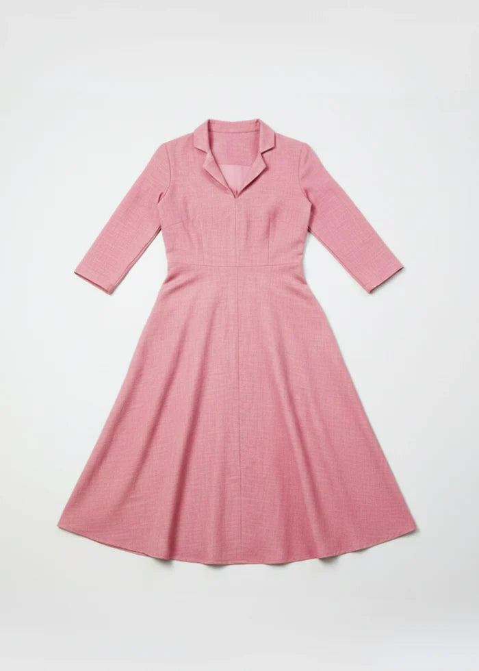 Collared Midi Dress