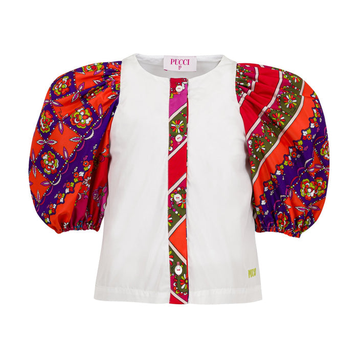 Emilio PucciContrast Sleeve shirt8055178708649SAVANNA
