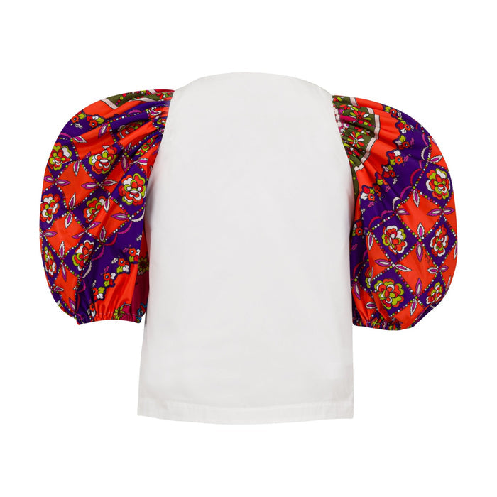 Emilio PucciContrast Sleeve shirt8055178708649SAVANNA