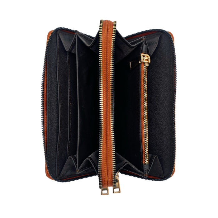 Coralis Alligator Crocodile Clutch
