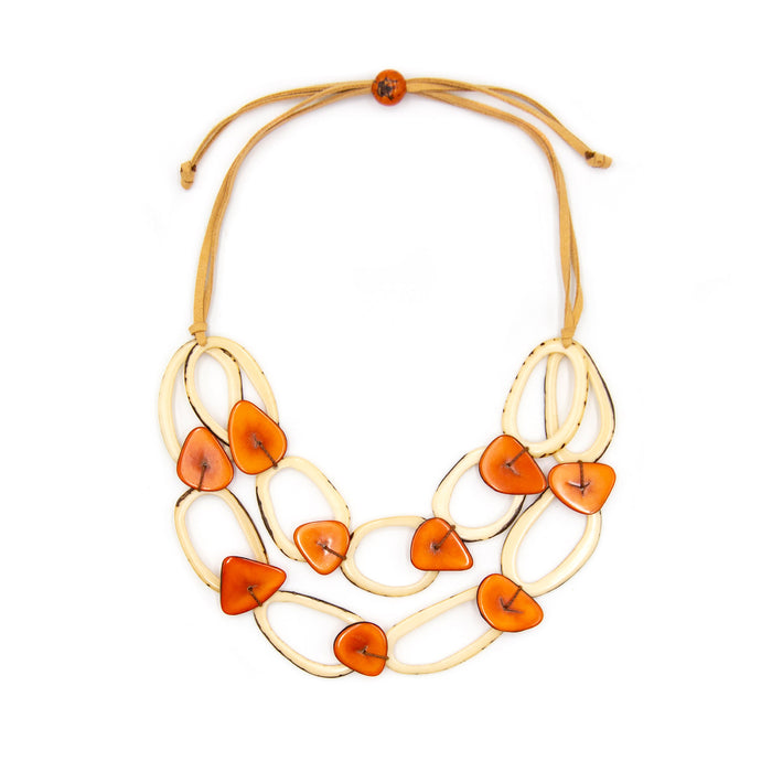 Ivory/Orange