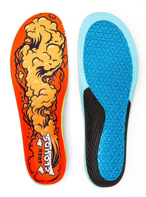 CUSH ACTIVE CLOUDS 5.5MM Mid-High Arch Insoles SU26