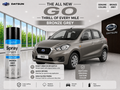 Datsun GO Bronze Grey Touch Up Spray Paint | OEM Automotive Aerosol Paint for Scratch Repair